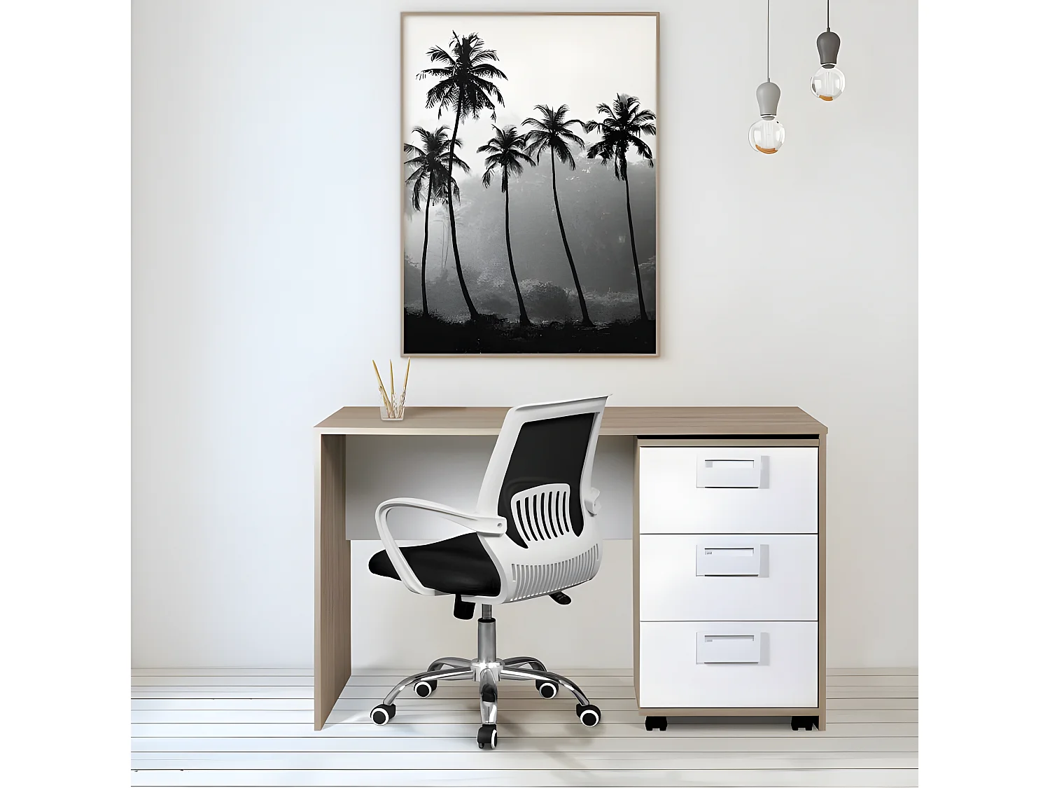 Silla de oficina Trend Negro