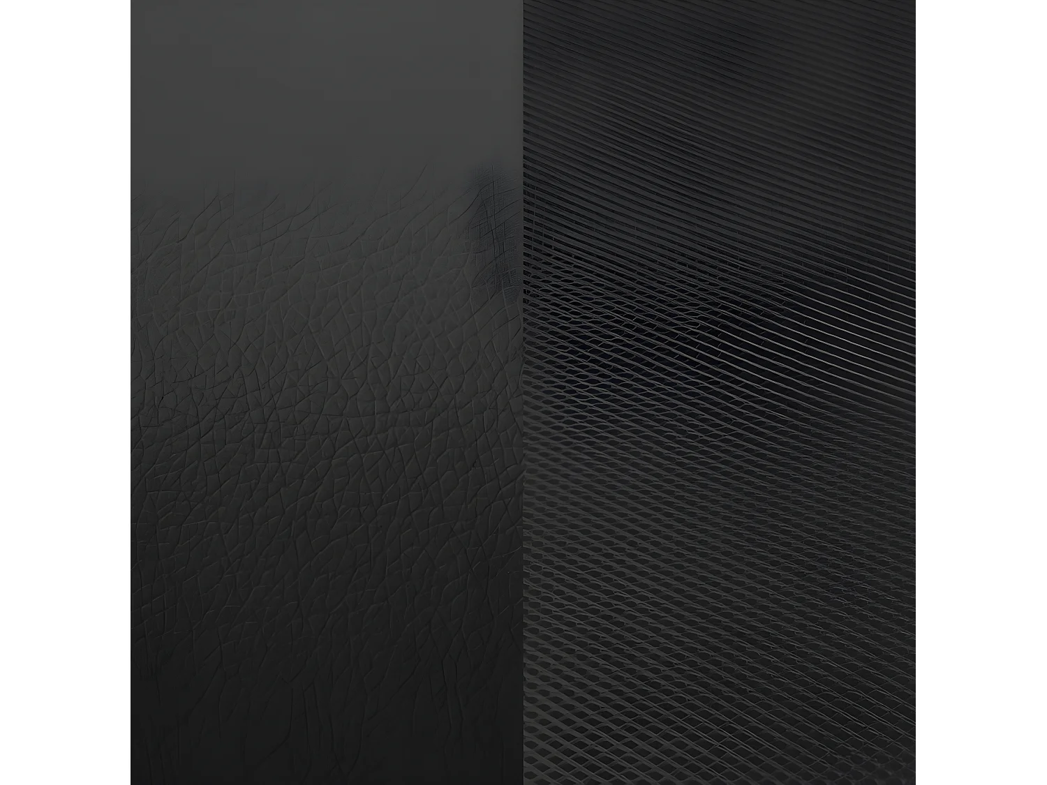 Silla de oficina Mega Negro Polipiel - Negro 3D