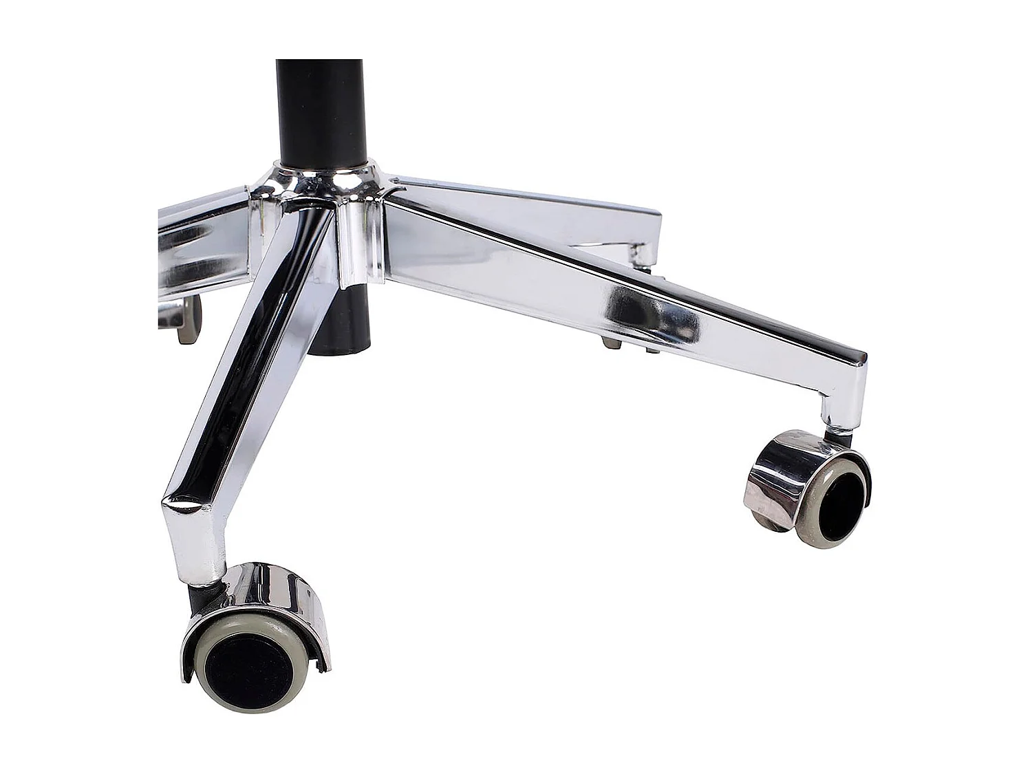 Sillón giratorio Airflow reclinable con cojín y altura regulable negro Adec