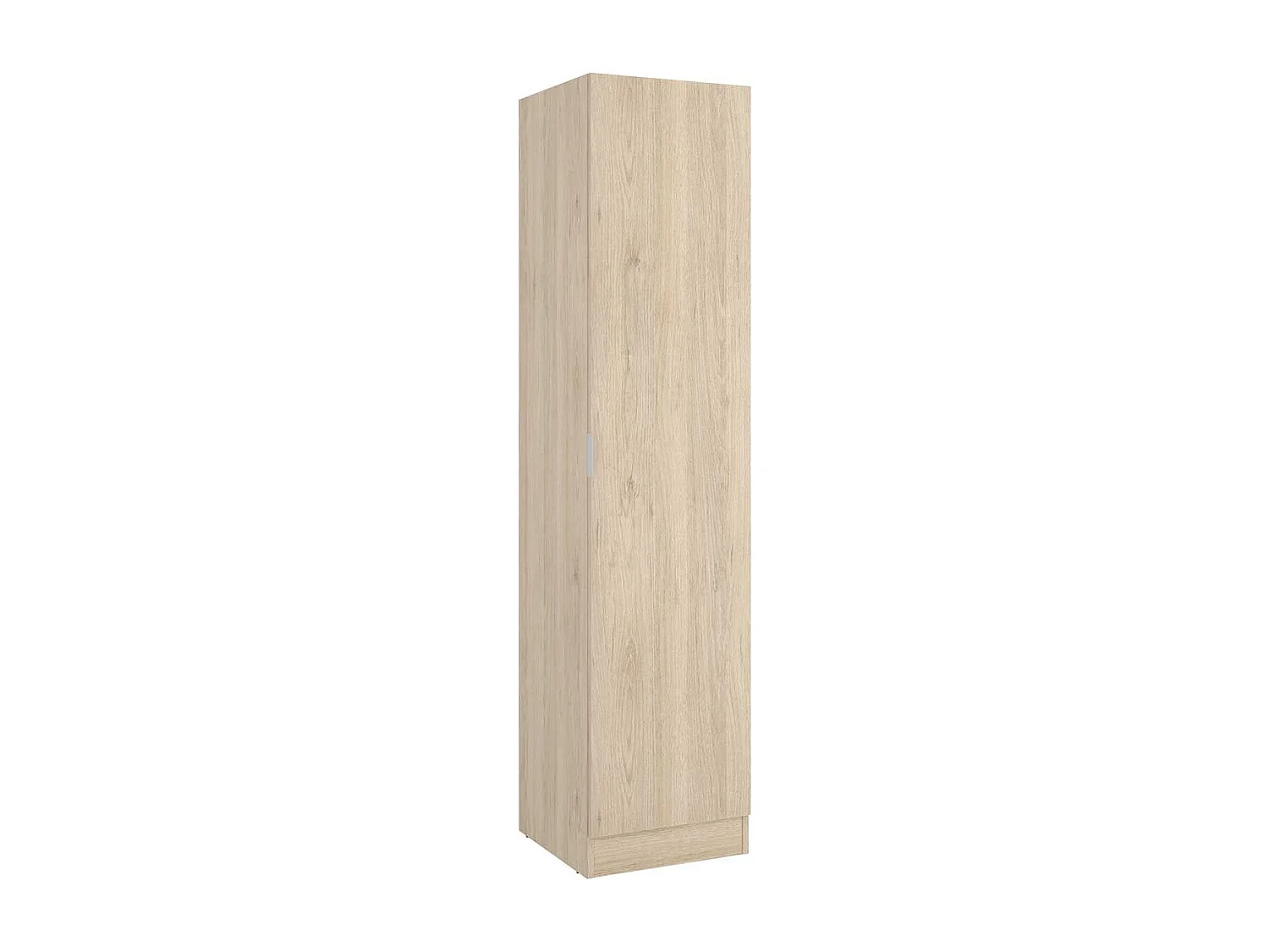Armario Essen 1 puerta diseño personalizable natural 184x40x52 cm