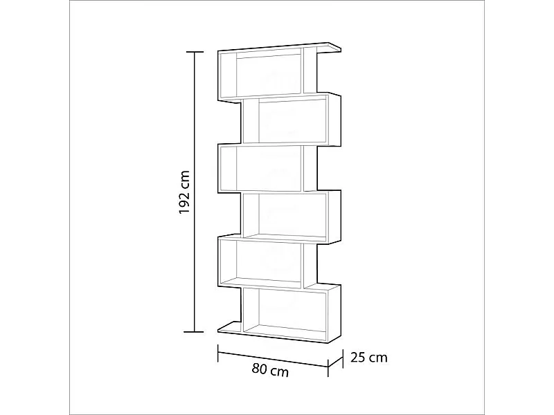 Estantería alta Danerys