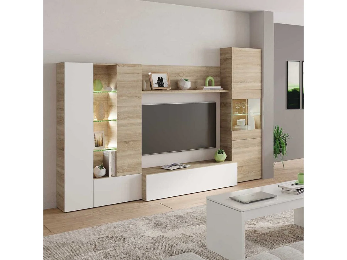 Salón Compacto con luz LED Disegno