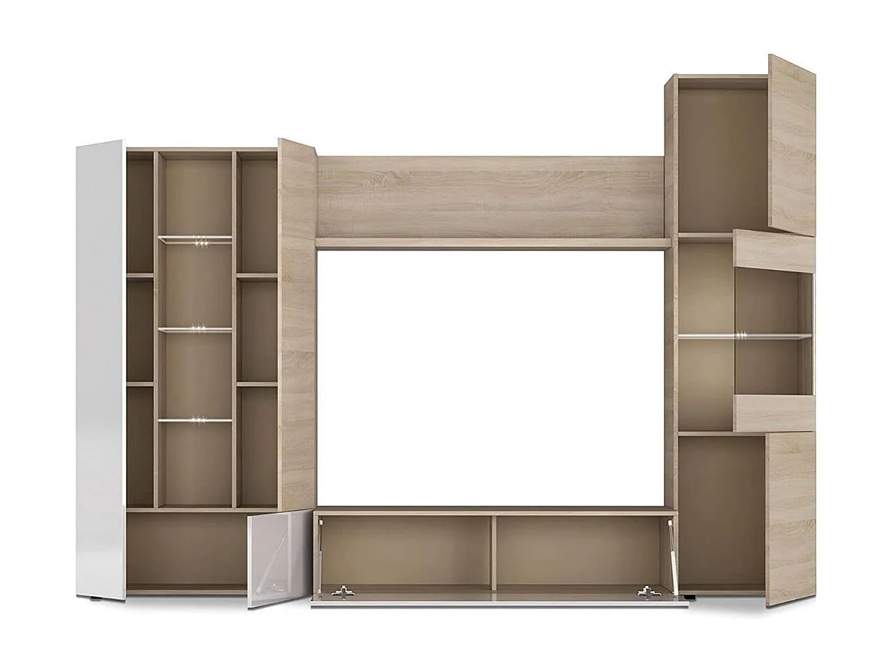 Salón Compacto con luz LED Disegno