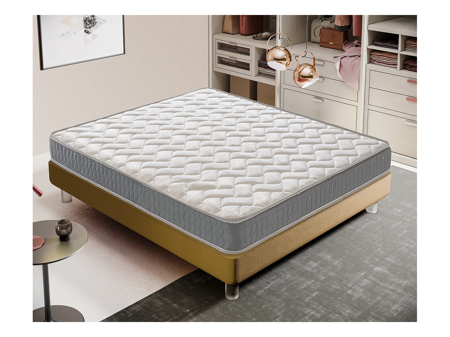 iLoveSleep - Matelas Waterfoam - 13 Zones de Confort - anatomique et confortable 135x200