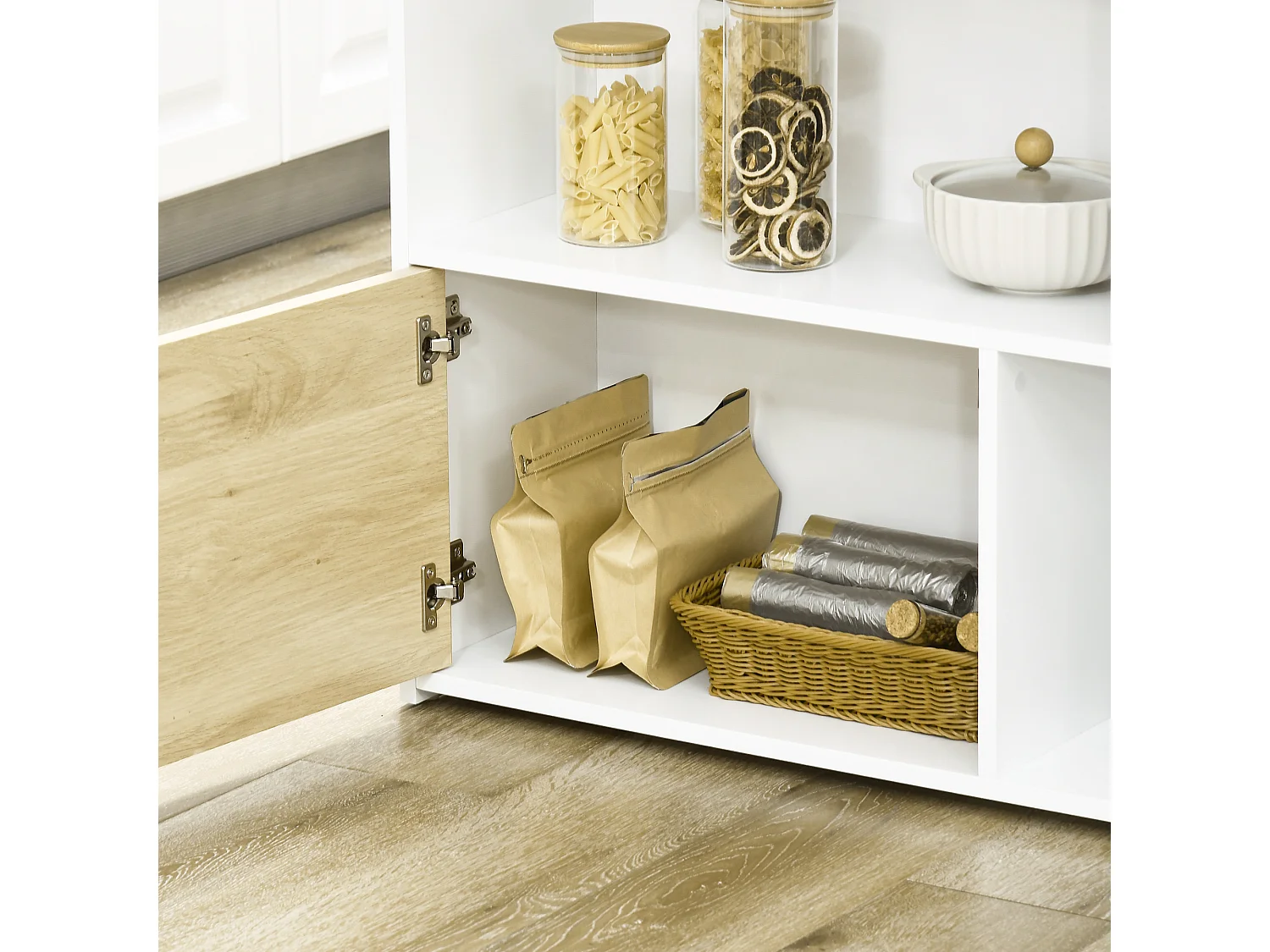 Mesa de bar blanco 116x79.5x91 cm HOMCOM