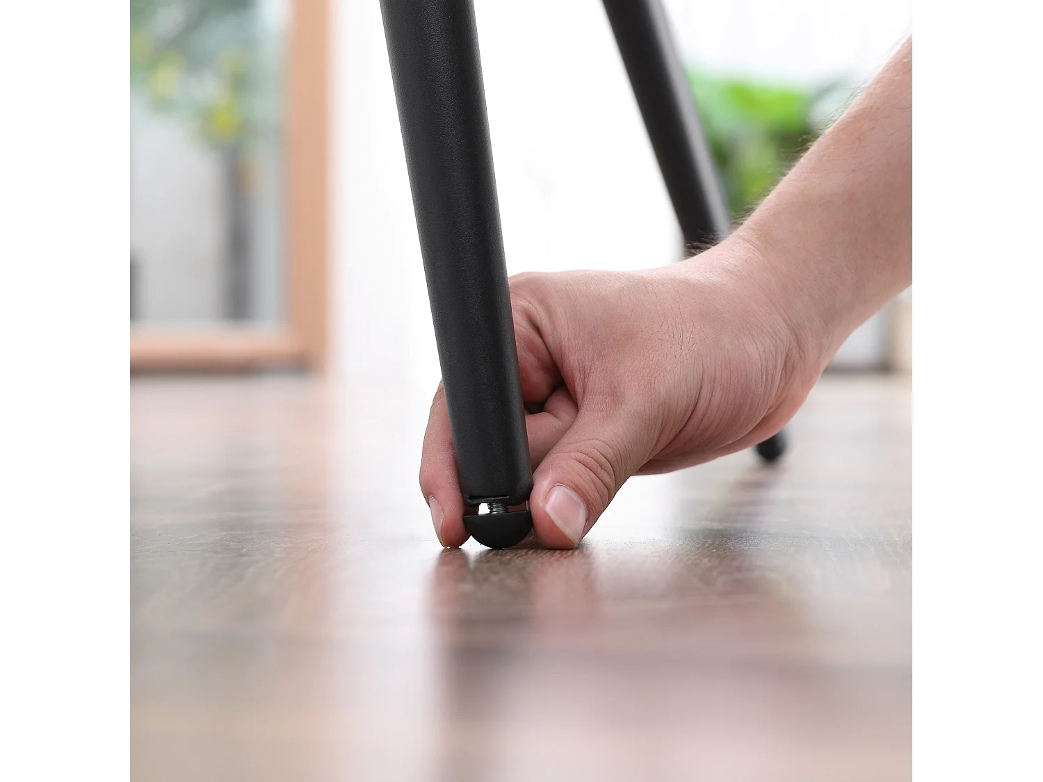 Sillas de comedor gris 55x55x81 cm HOMCOM