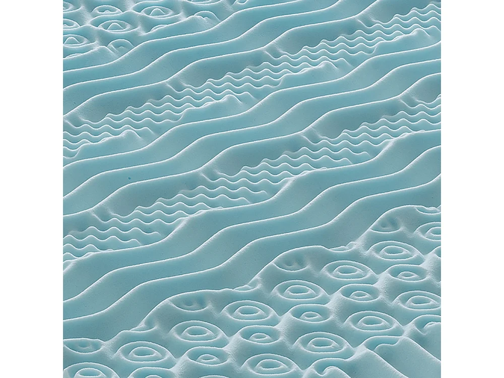 Topper 105x200 in Memory Foam - Alto 5 cm - Memory 9 Zone