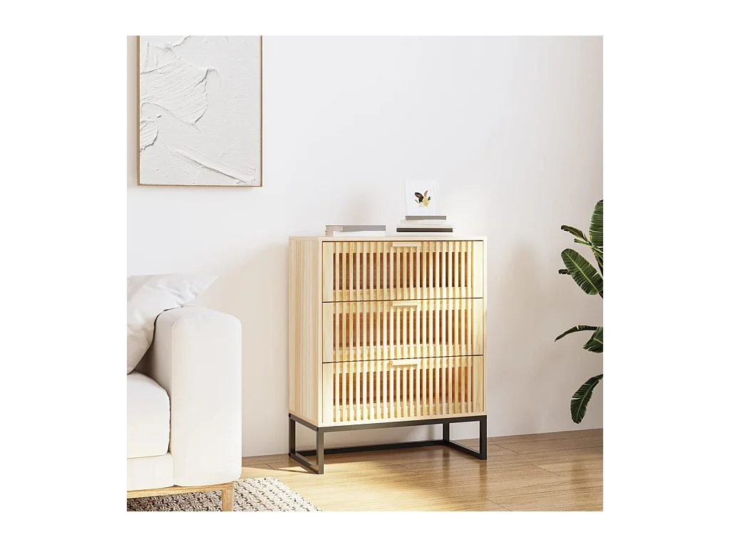 Buffet 60x30x75 cm bois d'ingénierie