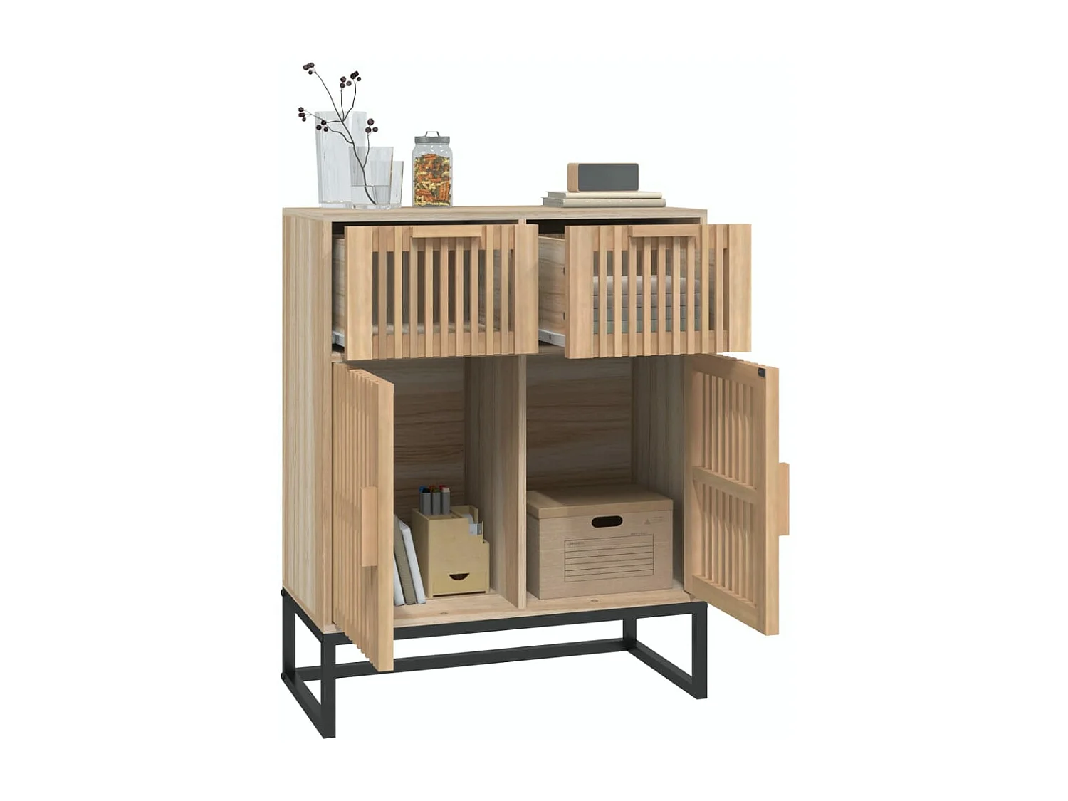 Buffet 60x30x75 cm bois d'ingénierie