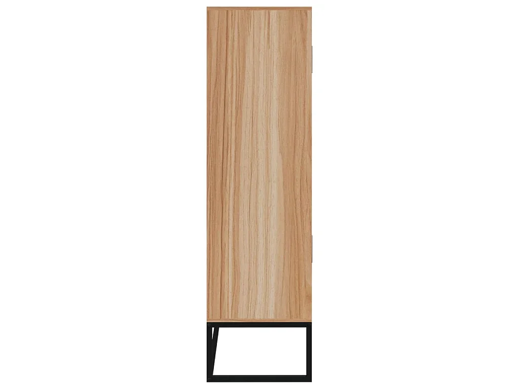 Buffet haut 70x35x125 cm bois d'ingénierie