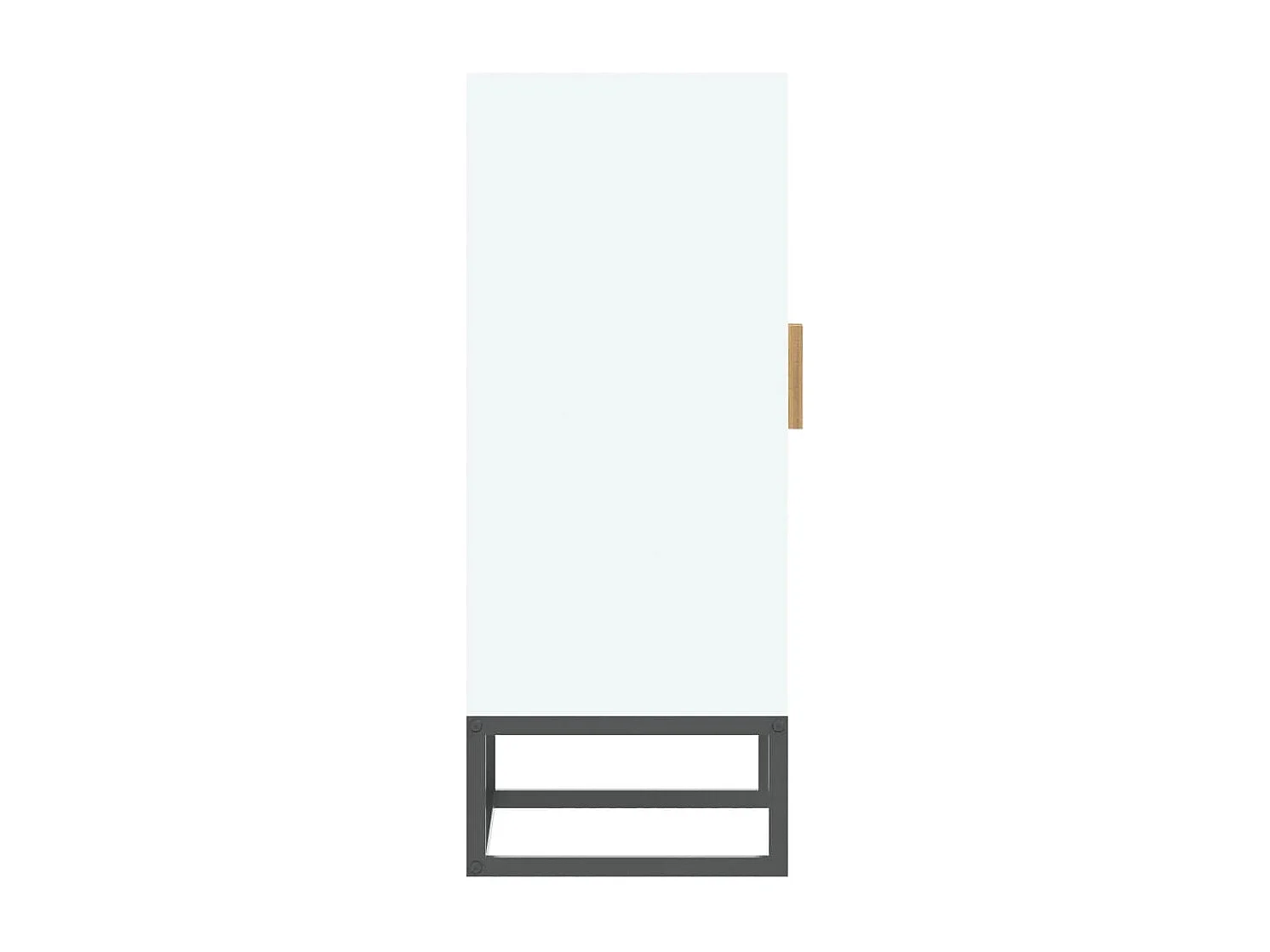 Credenza Bianca 60x30x75 cm in Legno Multistrato