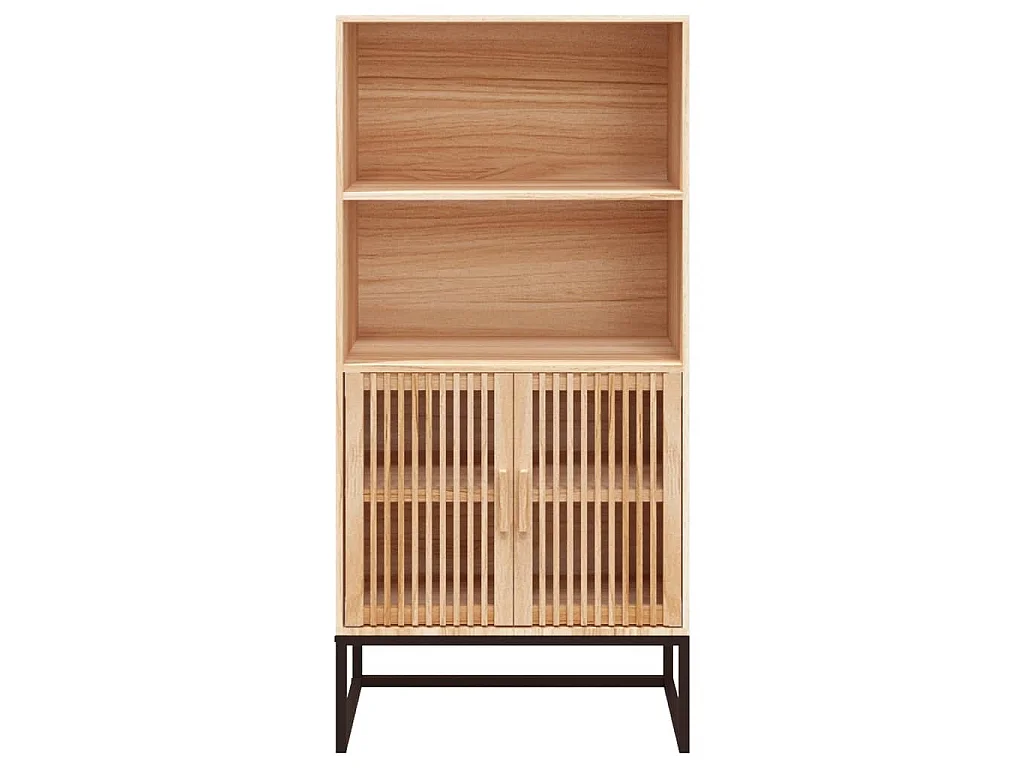 Buffet haut 60x35x125 cm bois d'ingénierie