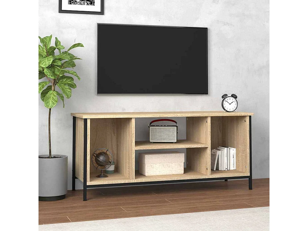 TV-Schrank Sonoma-Eiche 102x35x45 cm Holzwerkstoff