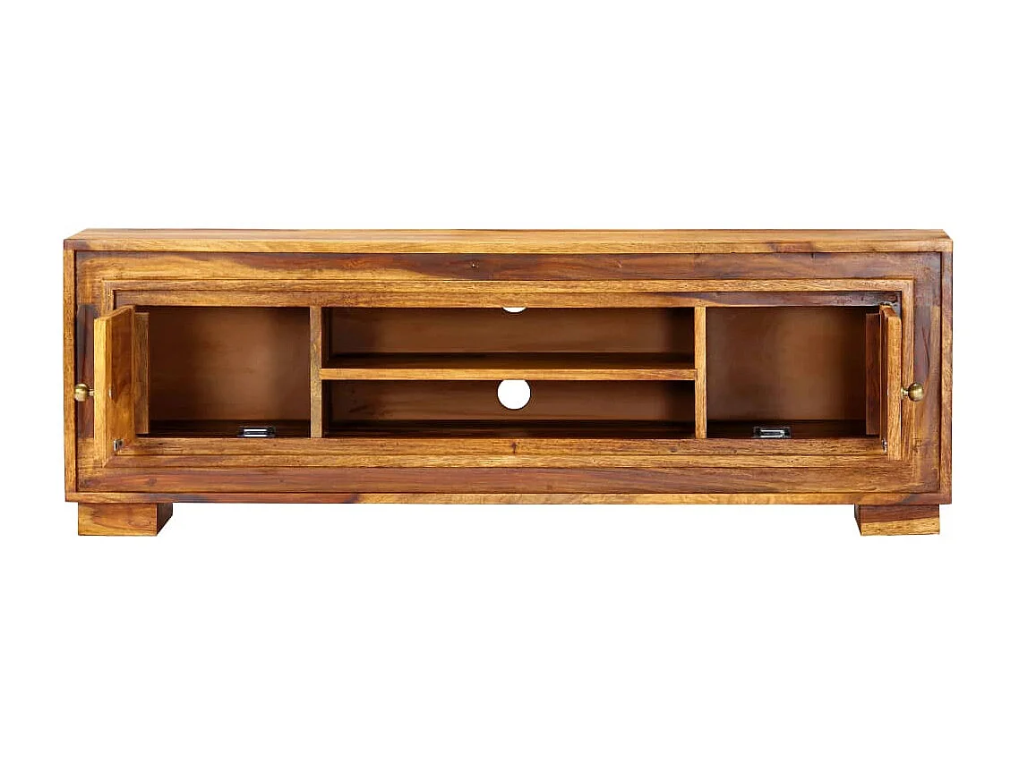 Mobile Porta TV 118x30x40 cm in Legno Massello di Sheesham