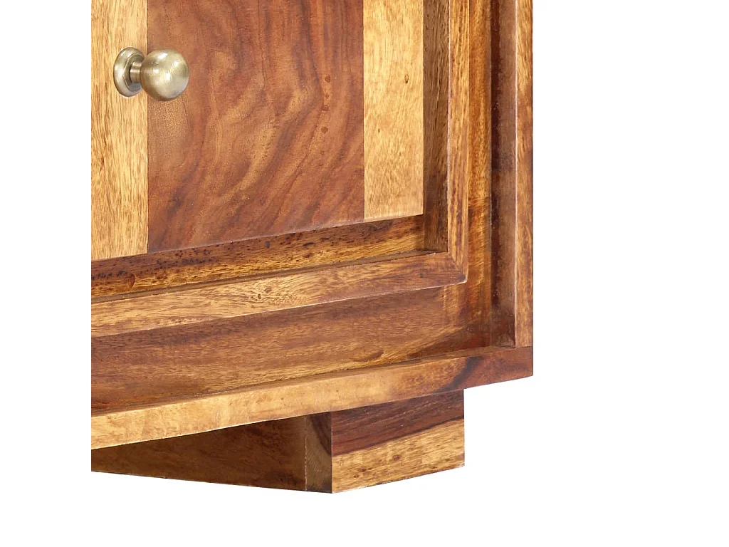 Mobile Porta TV 118x30x40 cm in Legno Massello di Sheesham