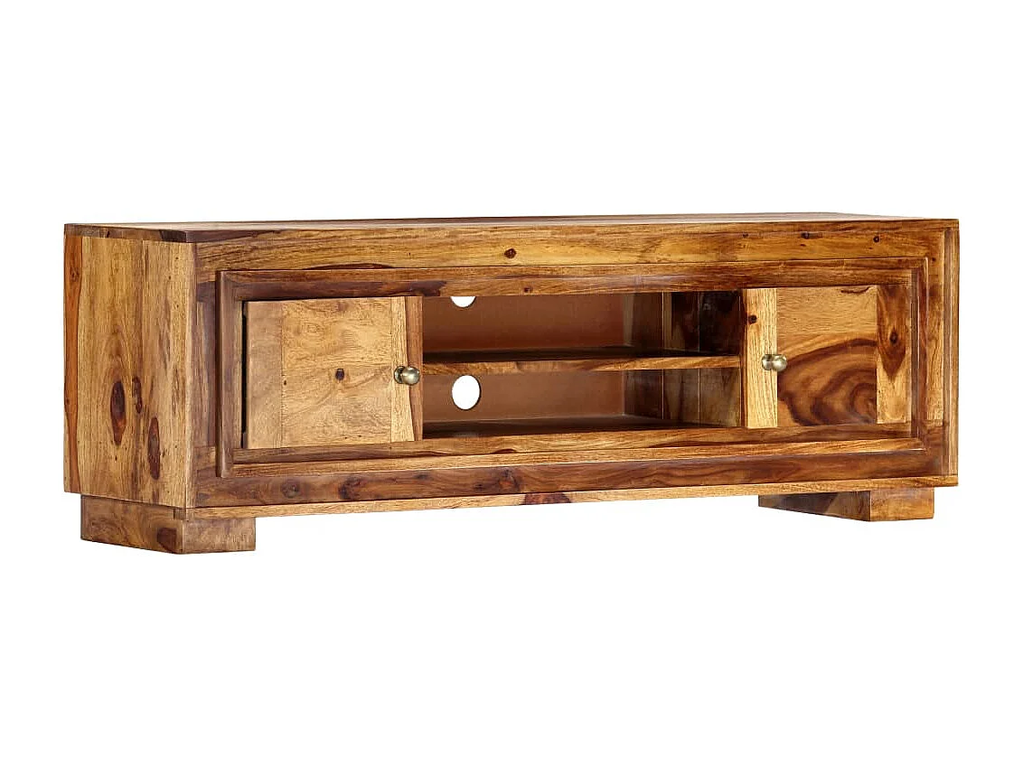 Mobile Porta TV 118x30x40 cm in Legno Massello di Sheesham