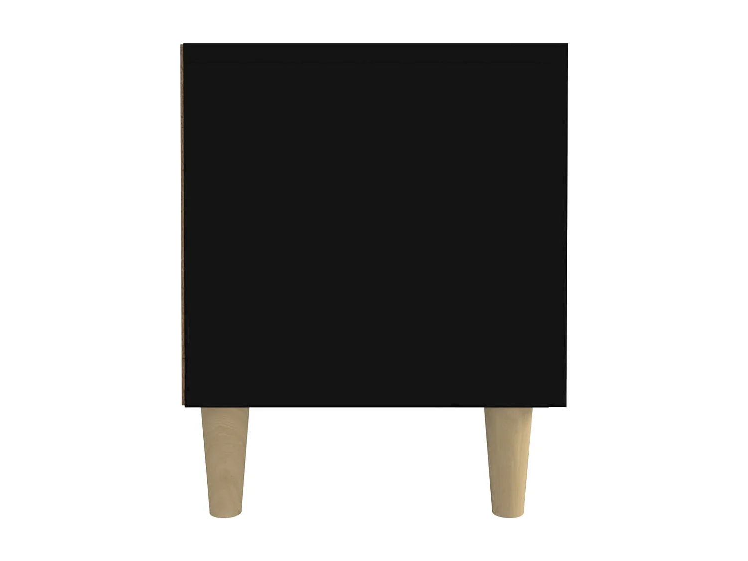 Móvel de TV 180x31,5x40 cm derivados de madeira preto