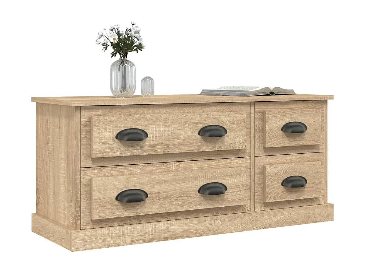 TV-Schrank Sonoma-Eiche 100x35,5x45 cm Holzwerkstoff