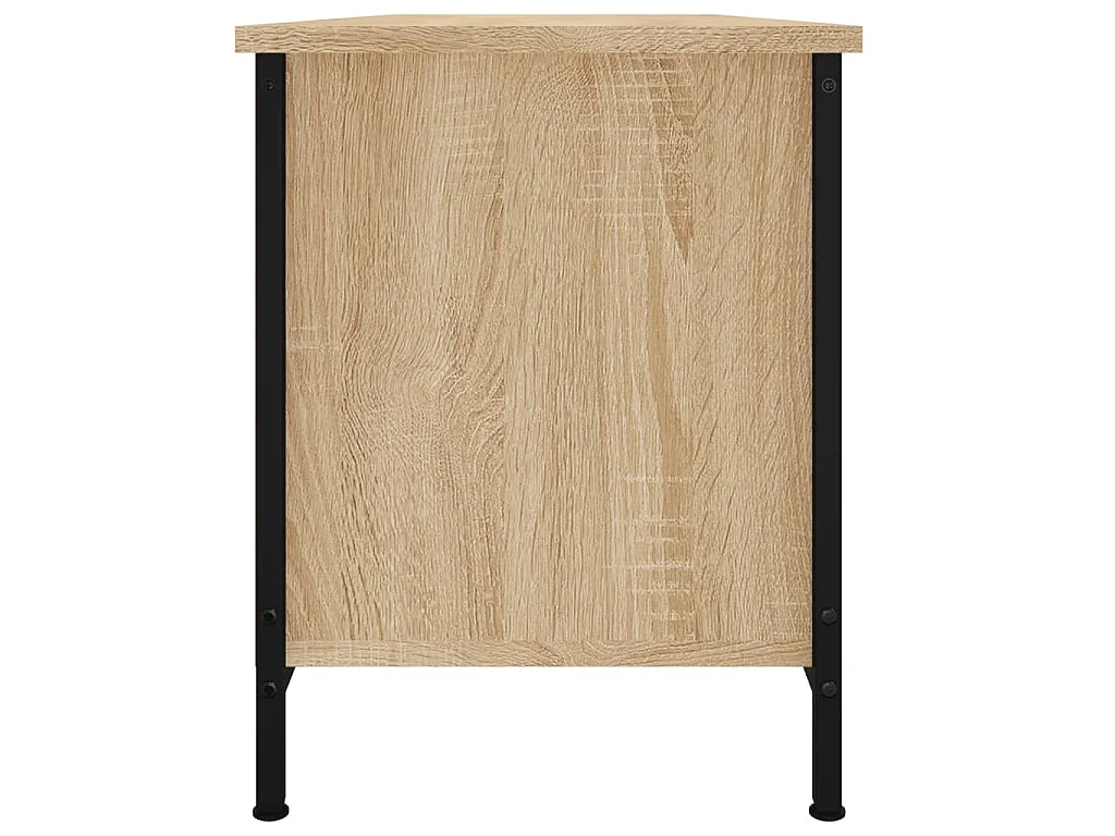 TV-Schrank mit Türen Sonoma-Eiche 102x35x45 cm Holzwerkstoff