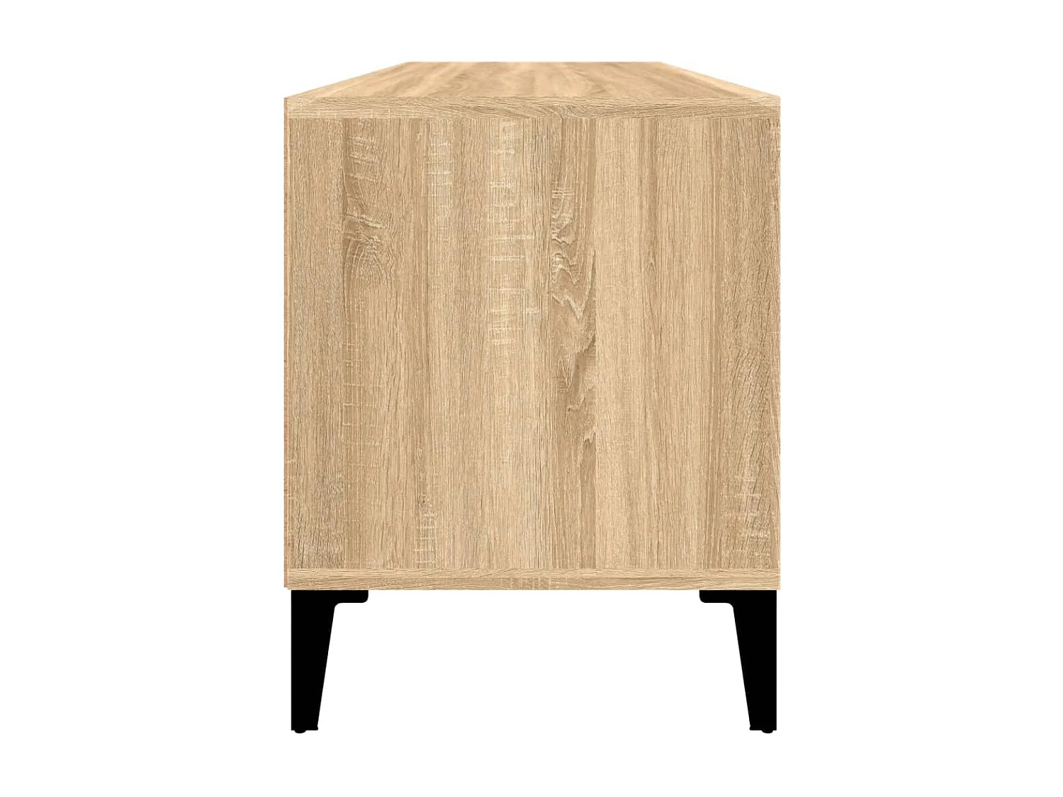 Meuble TV chêne sonoma 100x34,5x44,5 cm bois d'ingénierie