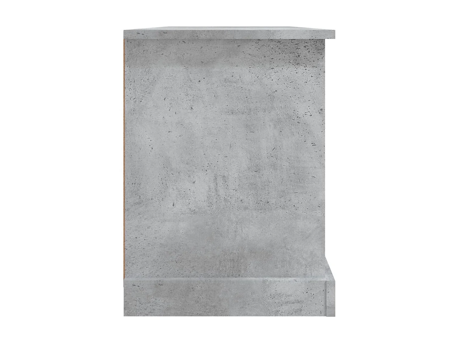 TV-Schrank Betongrau 99,5x35,5x48 cm Holzwerkstoff