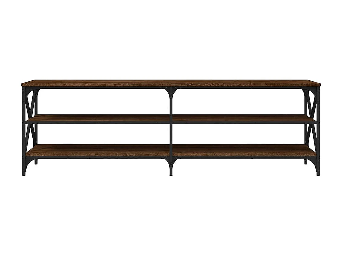 TV-Schrank Braun Eichen-Optik 160x40x50 cm Holzwerkstoff