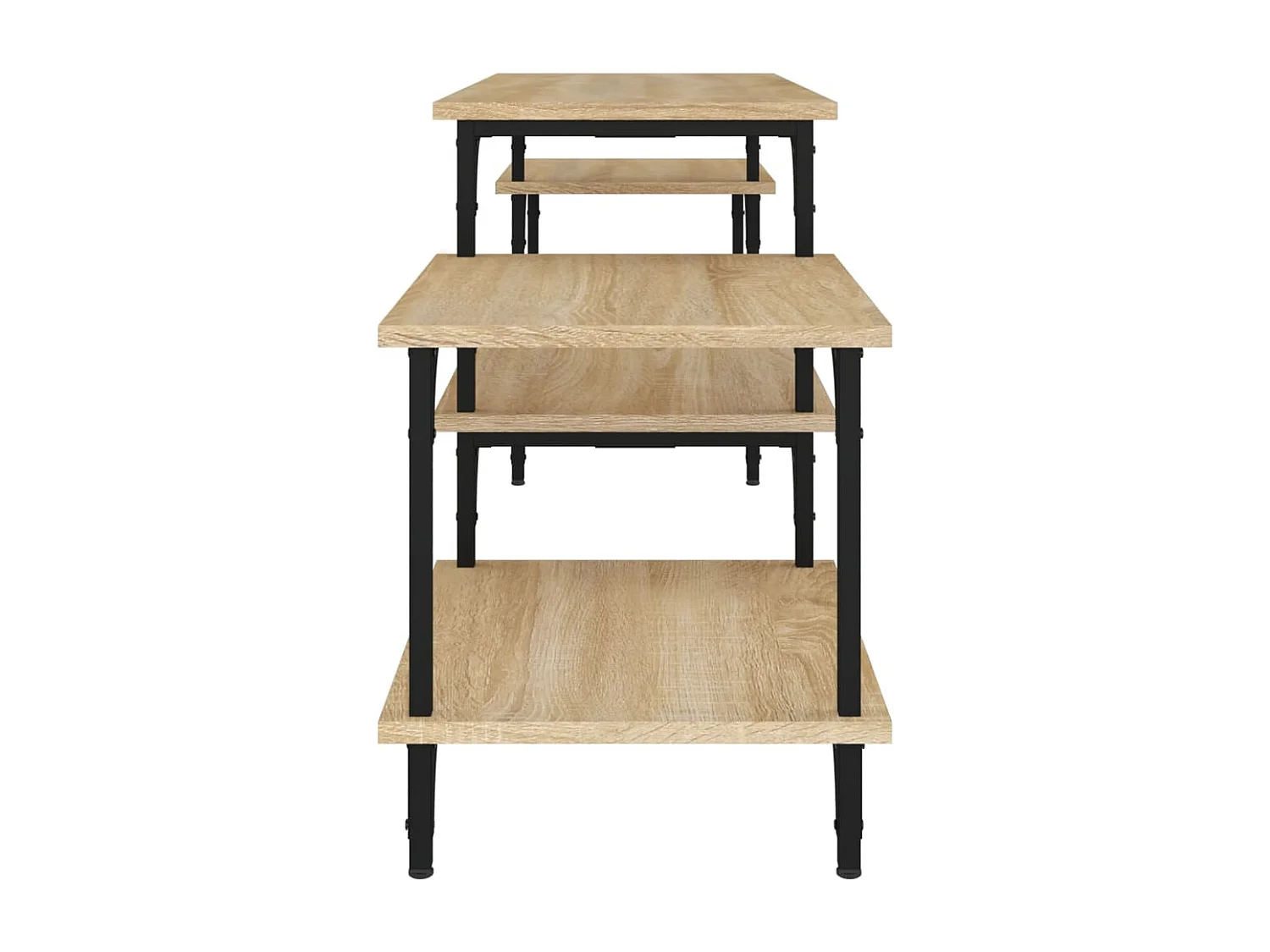 Mobile Porta TV Rovere Sonoma 157x35x52 cm in Legno Multistrato