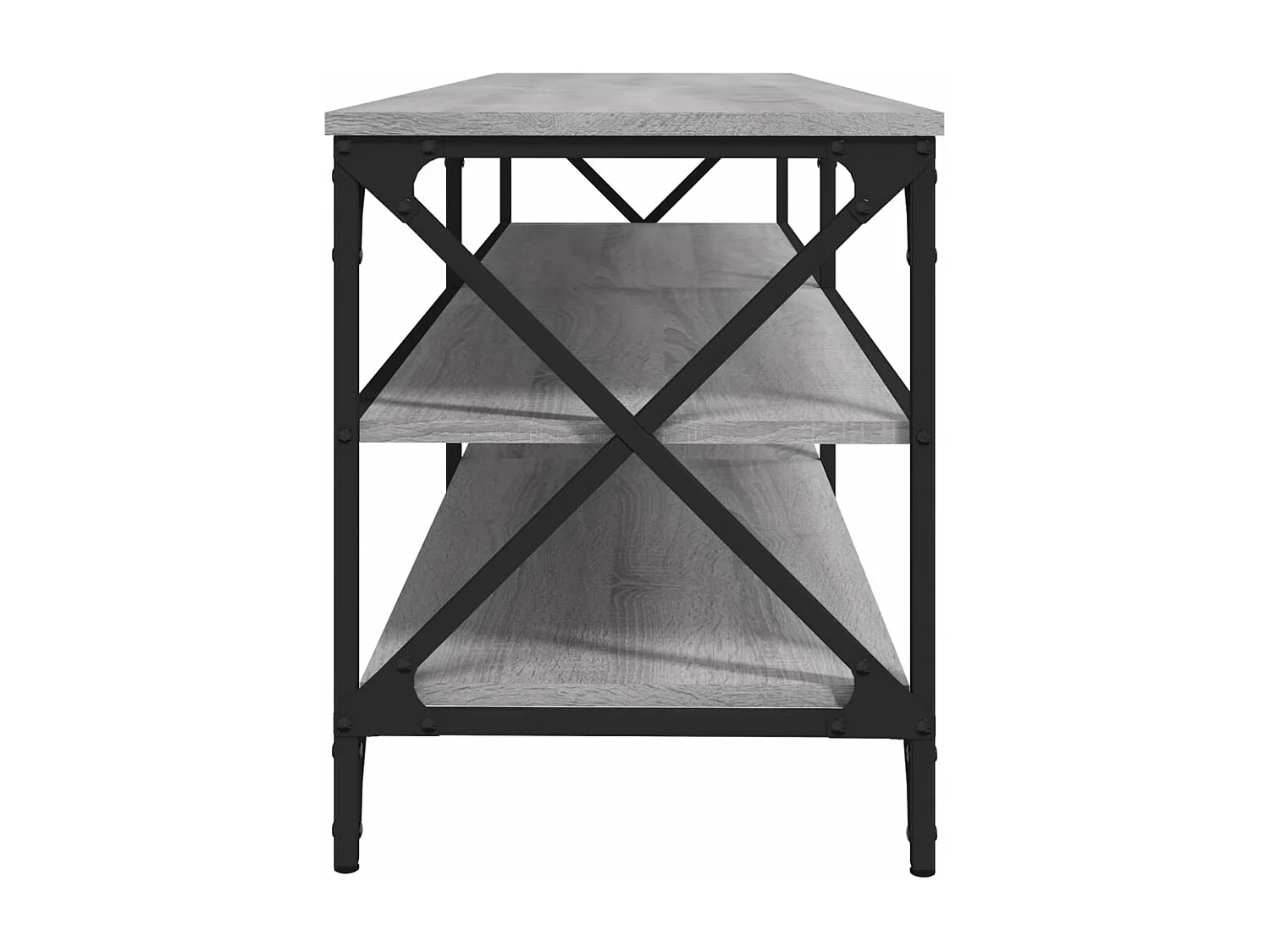 TV-Schrank Grau Sonoma 160x40x50 cm Holzwerkstoff