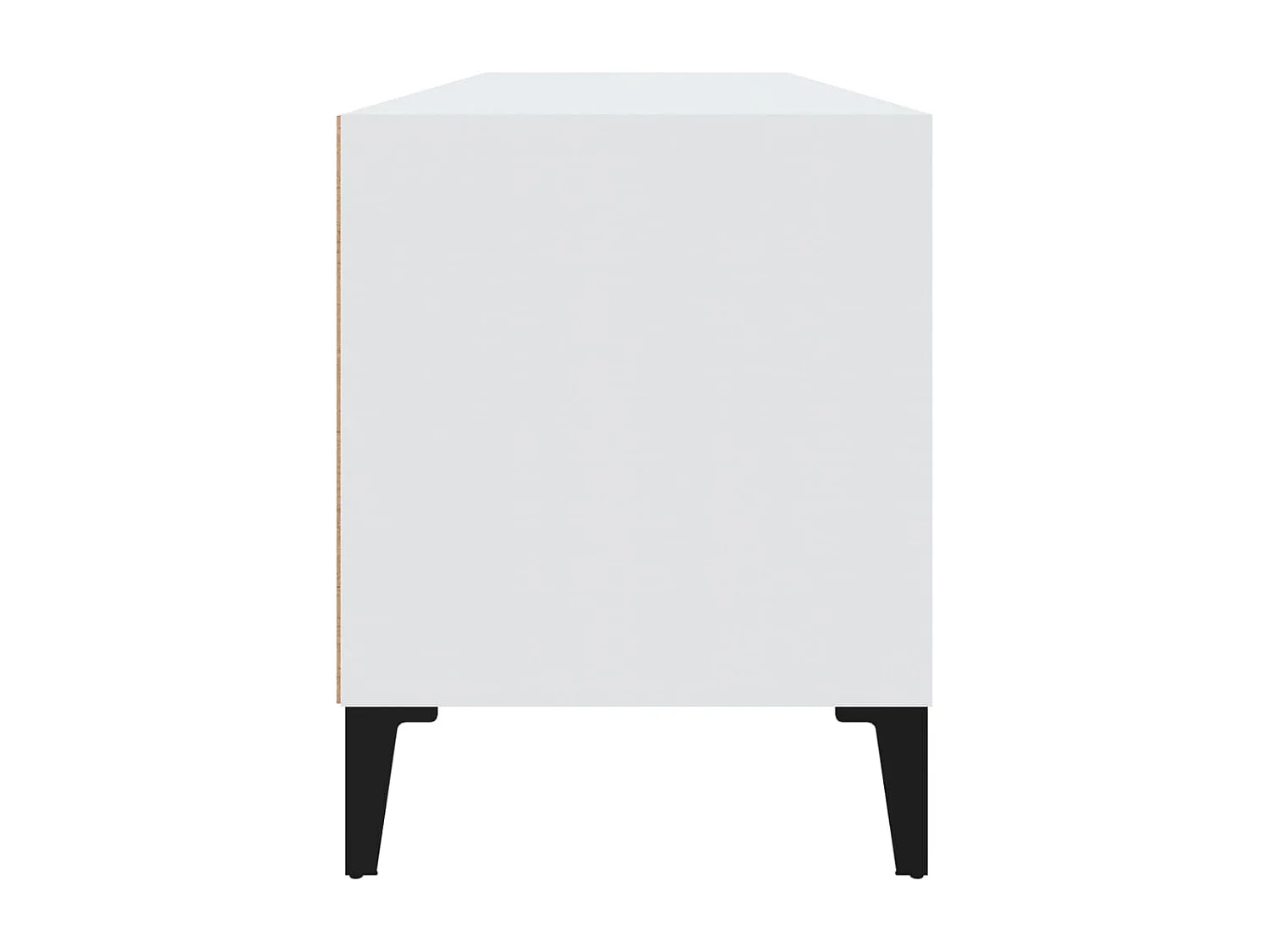 TV-Schrank Weiß 100x34,5x44,5 cm Holzwerkstoff