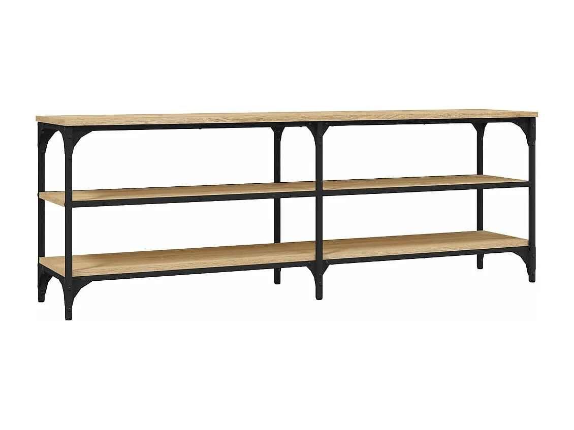 Móvel para TV 140x30x50 cm derivados de madeira carvalho sonoma