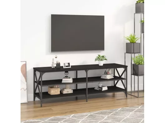 Kauf Unique TV-Schrank Schwarz 140x40x50 cm Holzwerkstoff