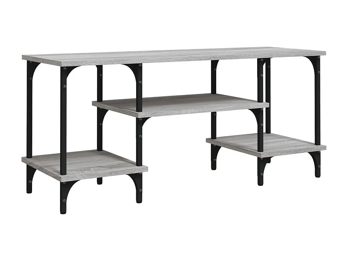 Móvel para TV 102x35x45,5 cm derivados madeira cinzento sonoma