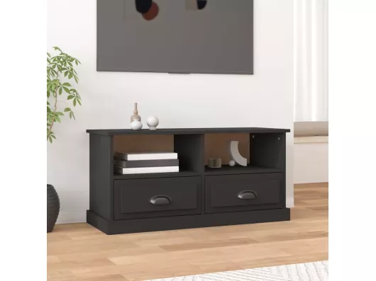 Kauf Unique TV-Schrank Schwarz 93x35,5x45 cm Holzwerkstoff