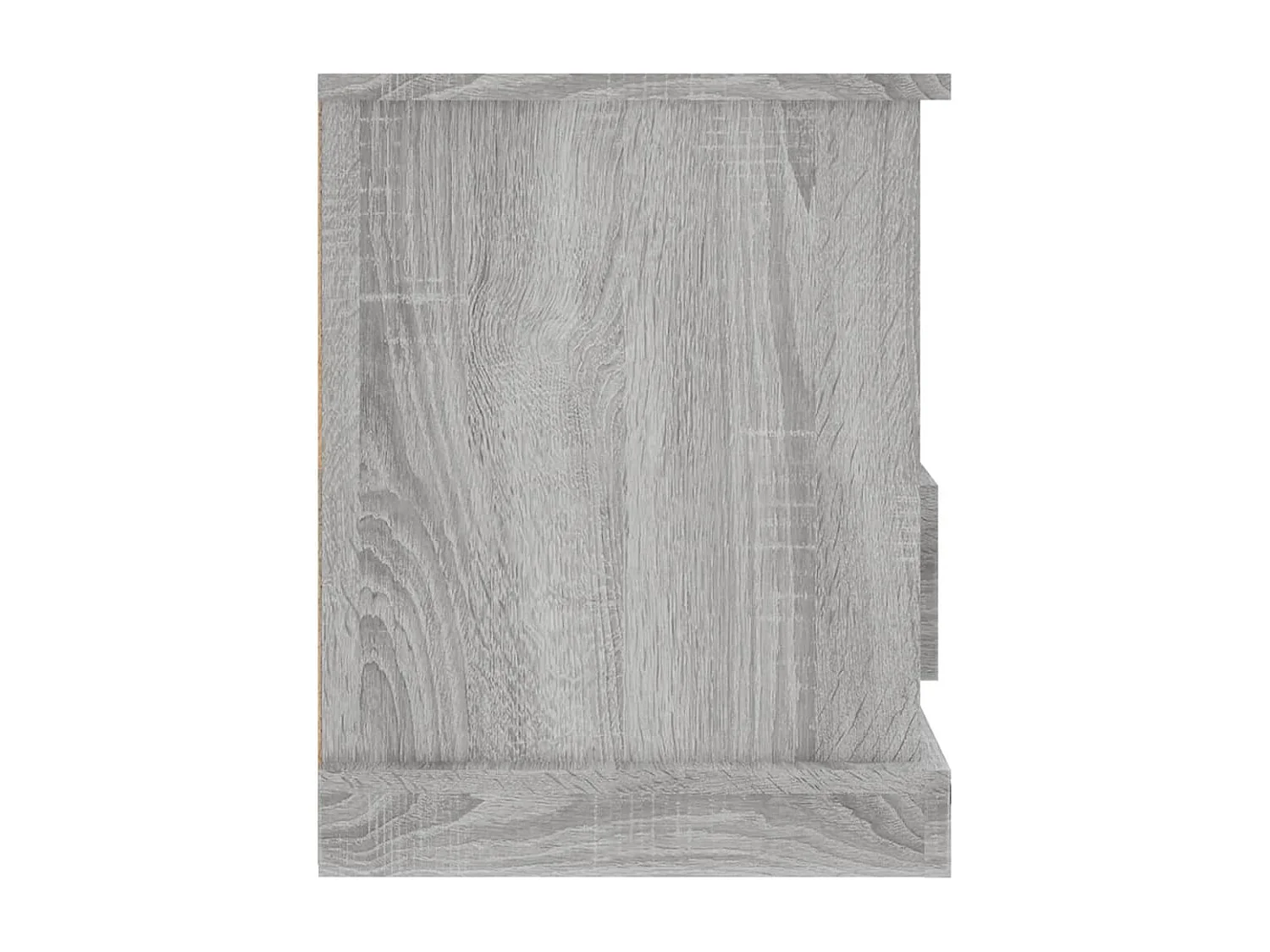 Meuble TV sonoma gris 93x35,5x45 cm bois d'ingénierie