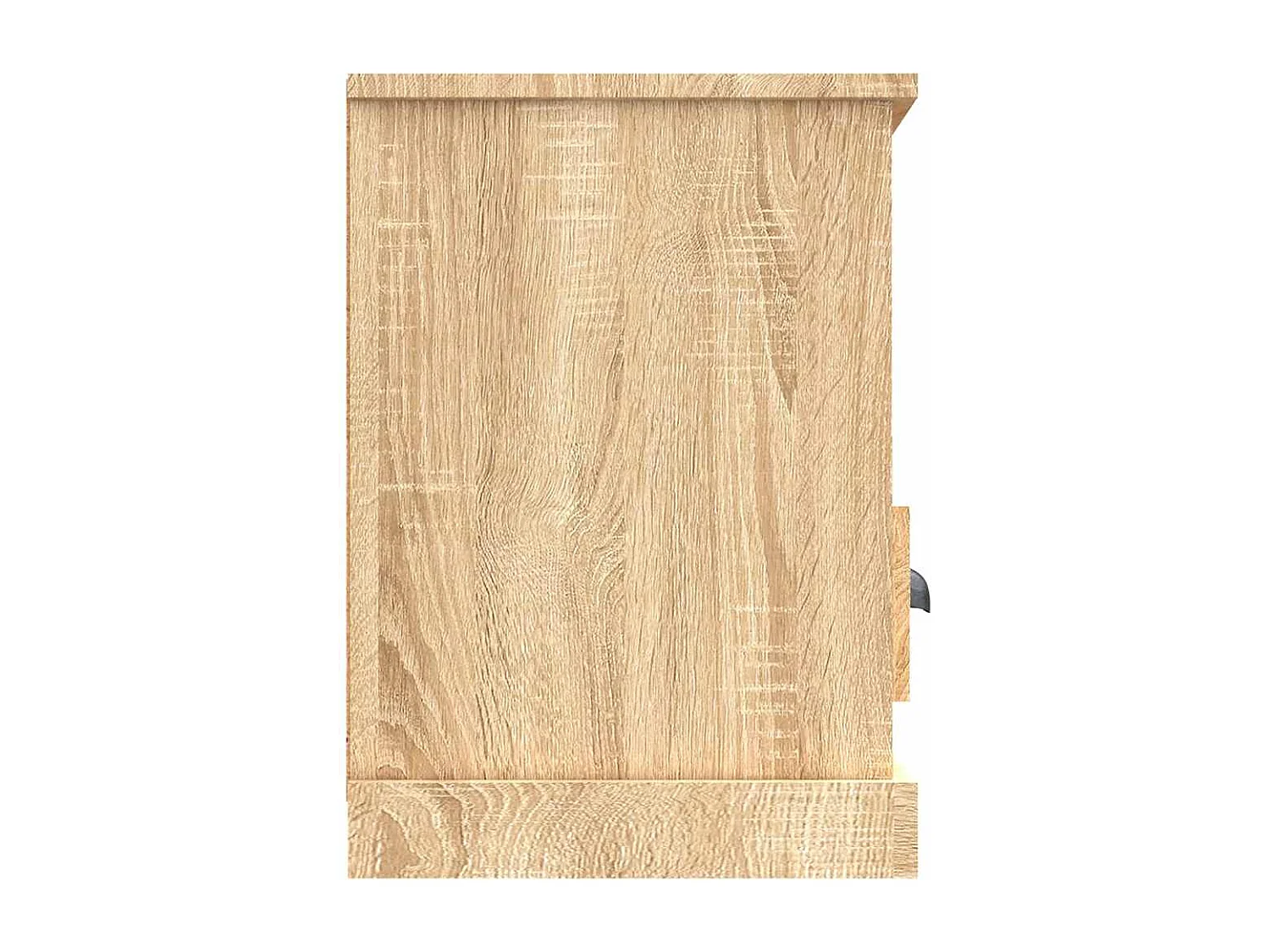Tv-meubel 100x35x50 cm bewerkt hout sonoma eikenkleurig