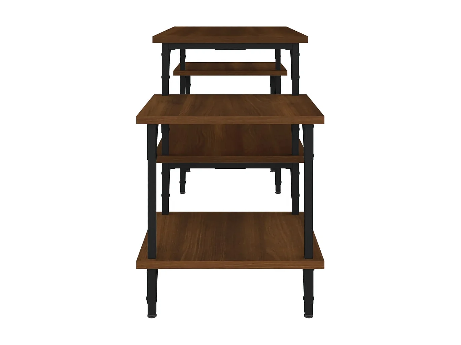 Meuble TV Chêne marron 117x35x52 cm Bois d'ingénierie