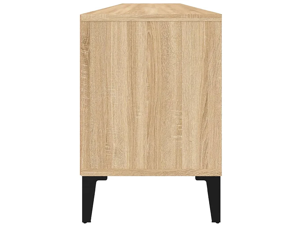 Tv-meubel 150x30x44,5 cm bewerkt hout sonoma eikenkleurig
