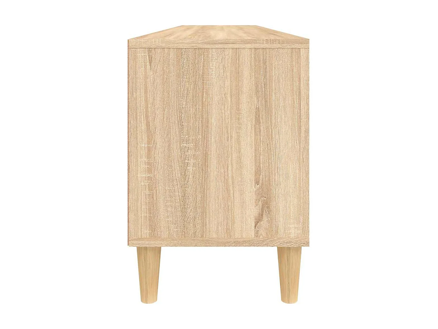 Meuble TV chêne sonoma 150x30x44,5 cm bois d'ingénierie