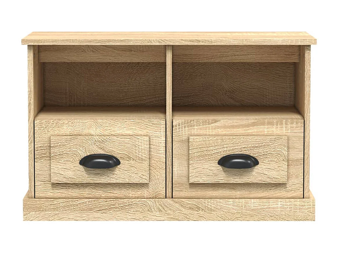 TV-Schrank Sonoma-Eiche 80x35x50 cm Holzwerkstoff