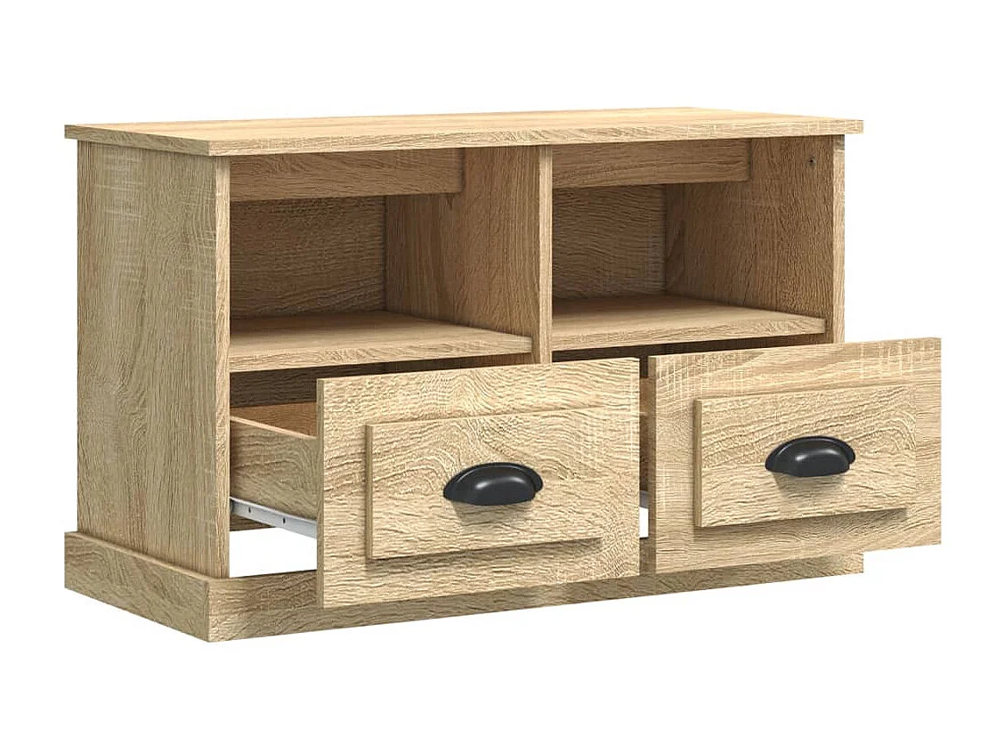 TV-Schrank Sonoma-Eiche 80x35x50 cm Holzwerkstoff