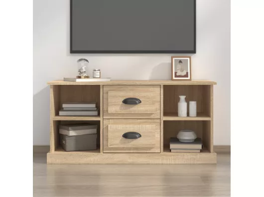 Kauf Unique TV-Schrank Sonoma-Eiche 99,5x35,5x48 cm Holzwerkstoff