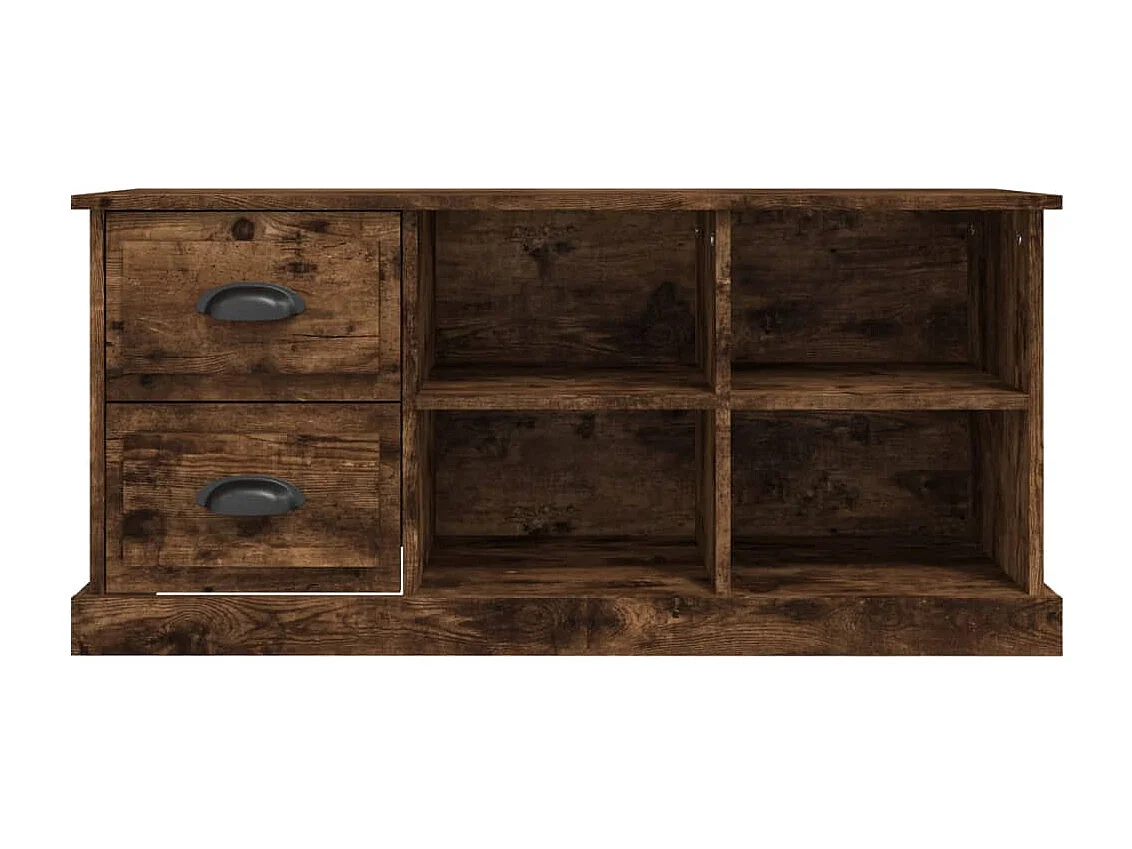 Móvel p/ TV 102x35,5x47,5 cm derivados madeira carvalho fumado
