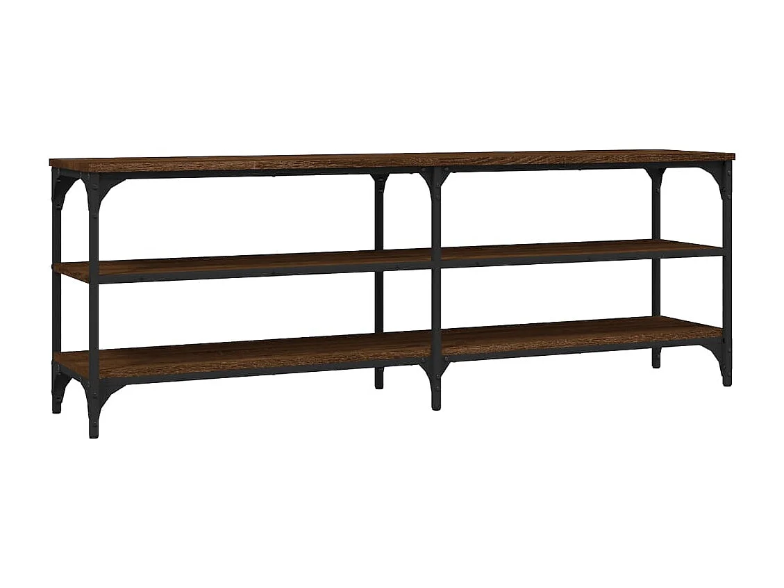 TV-Schrank Braun Eichen-Optik 140x30x50 cm Holzwerkstoff