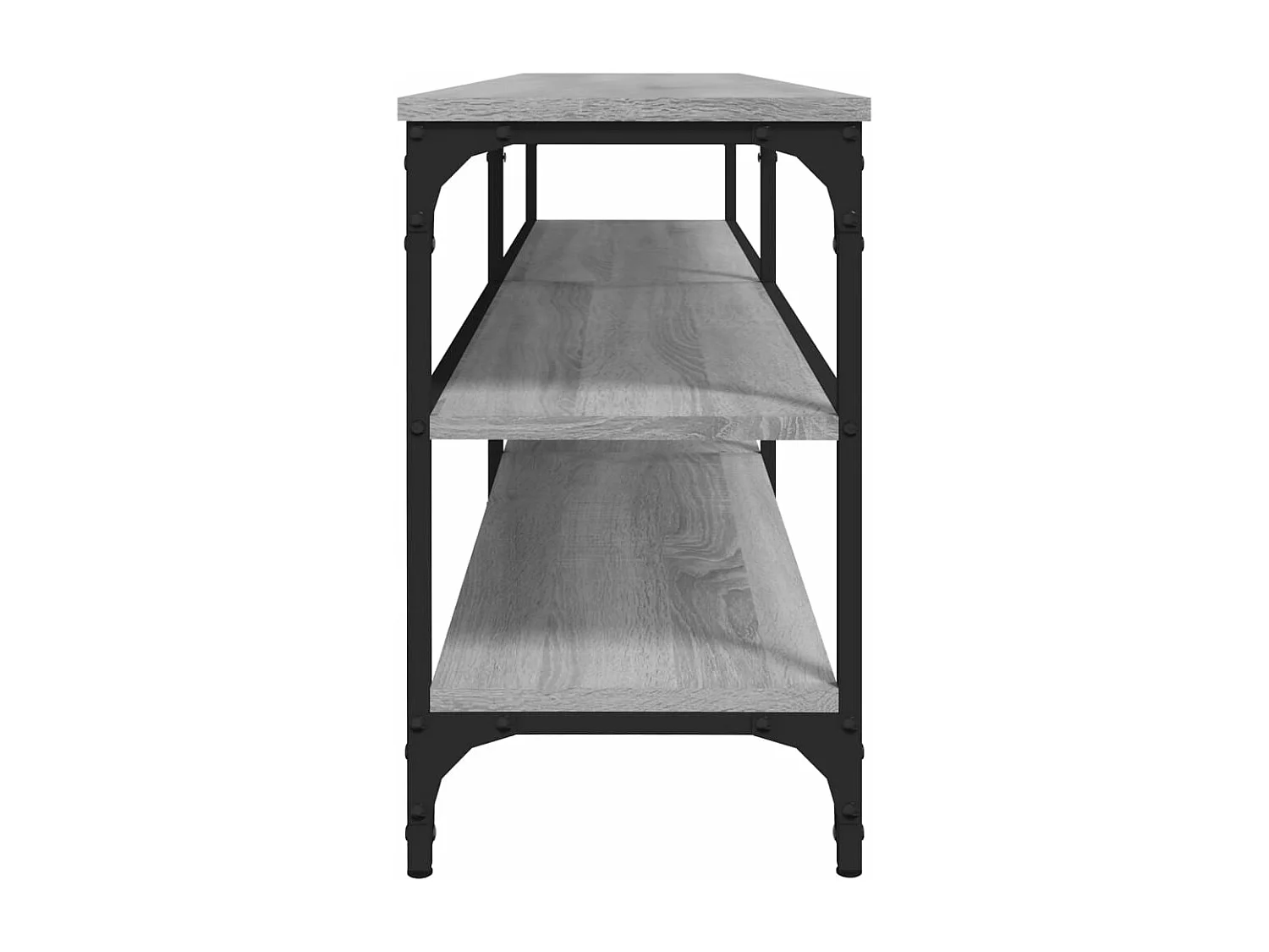 Meuble TV sonoma gris 160x30x50 cm bois d'ingénierie