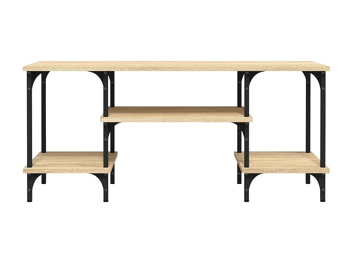 Meuble TV chêne sonoma 102x35x45,5 cm bois d'ingénierie