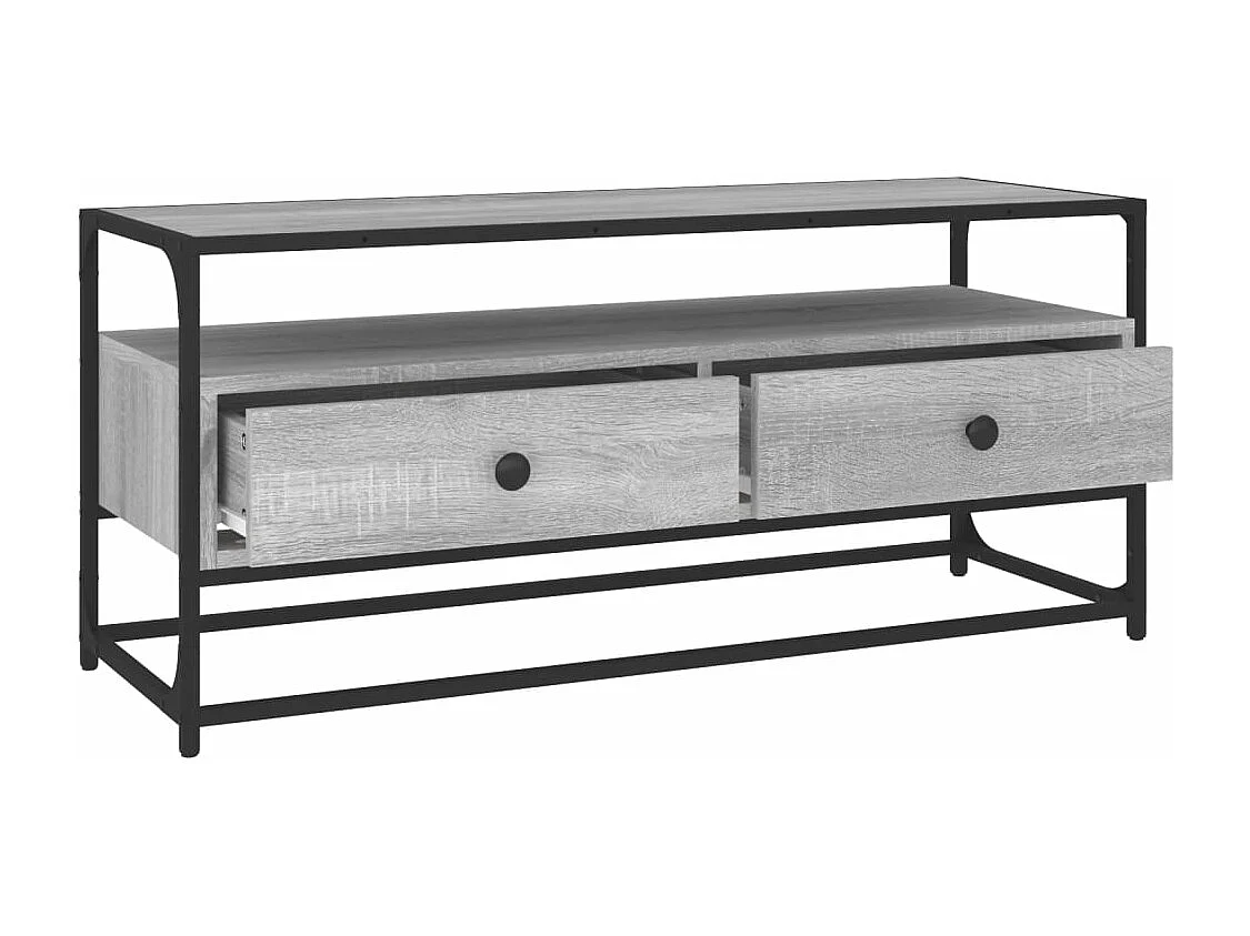 TV-Schrank Grau Sonoma 100x35x45 cm Holzwerkstoff