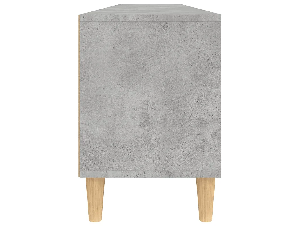 TV-Schrank Betongrau 150x30x44,5 cm Holzwerkstoff