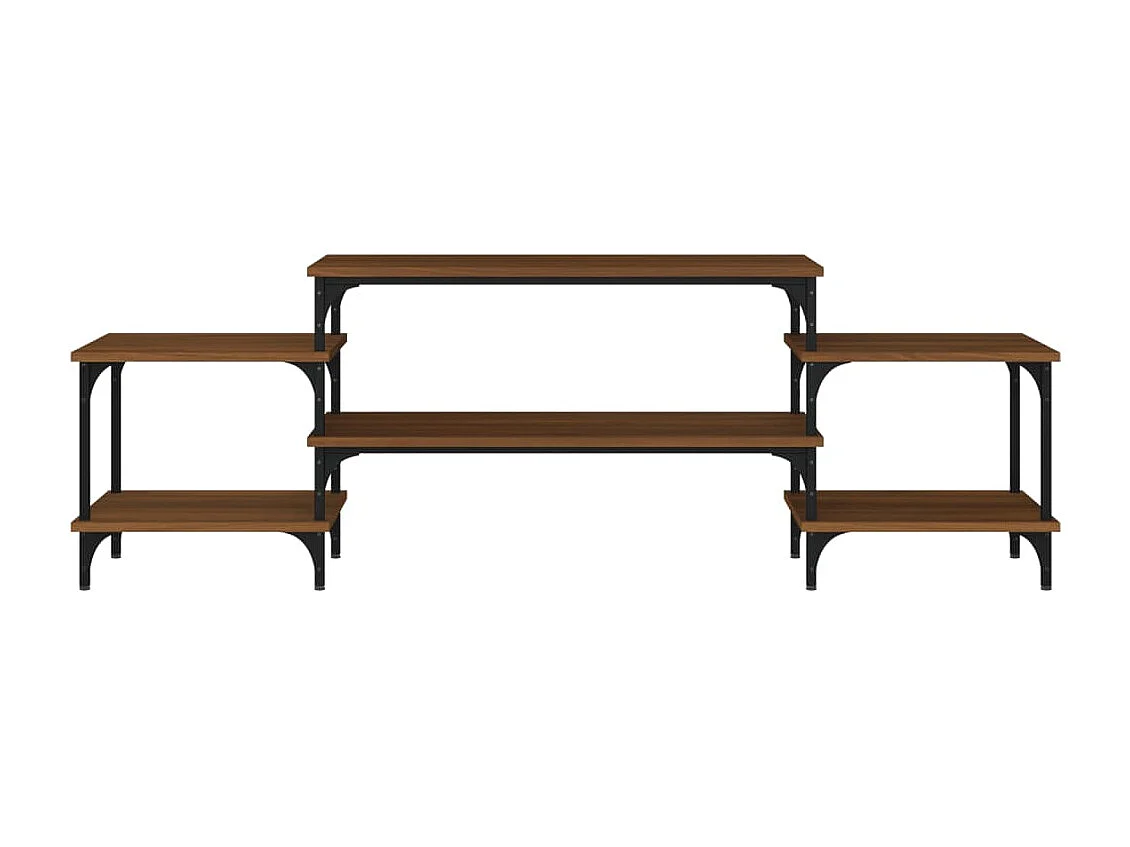 TV-Schrank Braun Eichen-Optik 157x35x52 cm Holzwerkstoff