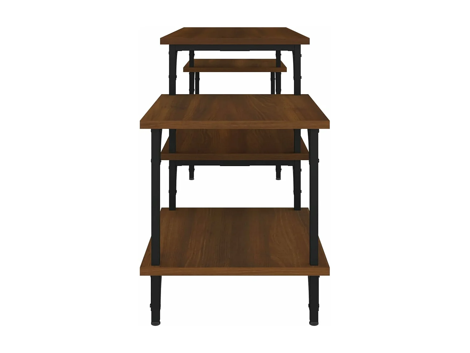 TV-Schrank Braun Eichen-Optik 157x35x52 cm Holzwerkstoff