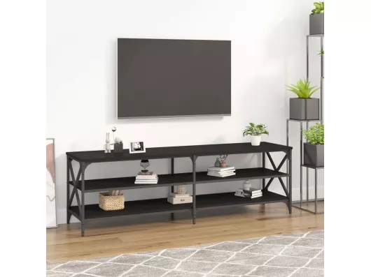 Kauf Unique TV-Schrank Schwarz 160x40x50 cm Holzwerkstoff